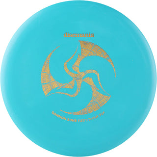 A turquoise Discmania D-Line Flex 3 P2X disc golf putter - Huk Lab Gannon Buhr edition.
